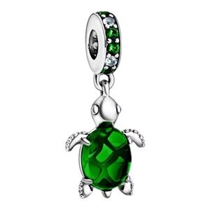 Green Turtle Charm